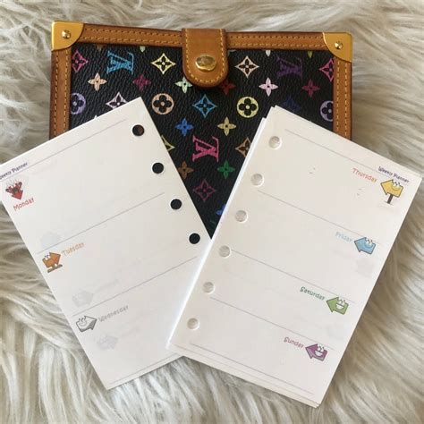 Louis Vuitton pm agenda sizes